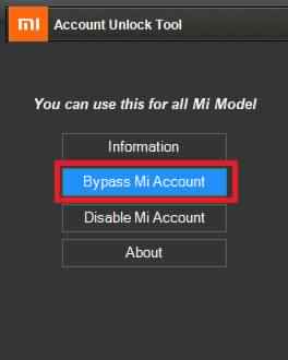 MI Account Remove Tool