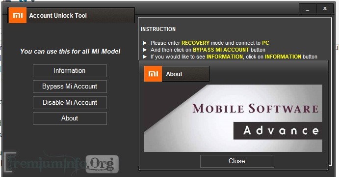 mi note 4 mi account remove tool